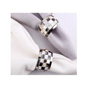 Servilletero de latón con calidad superior Tamaño personalizado Forma redonda Servilletero de cocina al mejor precio - Product Image 5