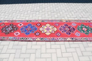 Juego de alfombra de lana roja moderna, alfombra de área de 2,6x6,1, corredor bordado antideslizante, tejido de alta calidad, precio de fábrica, pedido mínimo, 1 pieza - Product Image 2