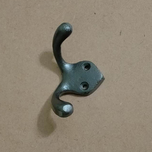 Antique Double Hanging <b>Cast</b> <b>Iron</b> Wall Mounted Heavy-Duty <b>Coat</b> <b>Hook</b> Brass <b>Coat</b> Rack Door Bathroom-Direct Manufacturer Low Price - Product Image 5