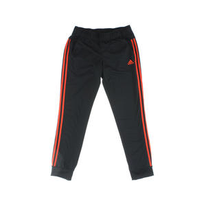 Pantalon de survêtement Adidas D2M Cuff Essentials Warm-Up 3-Stripes pour femme, couleur : noir/rouge, 100% authentique - Product Image 1