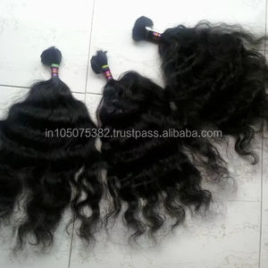 Cheveux Remy vierges indiens non traités pour tresses - Product Image 1