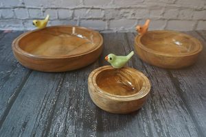 Juego de tres cuencos de boda clásicos desechables Juego de platos únicos personalizables para mezclar fiestas OEM ODM Precio razonable - Product Image 2