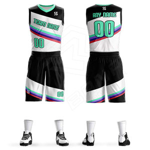 Personalizado Equipo Logo Diseño Cosido Jersey Baloncesto Ropa Sublimación Baloncesto Uniformes - Product Image 1