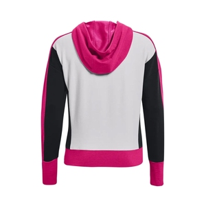 Sudaderas con capucha de algodón de manga larga para mujer hechas a medida, colores de dos tonos con serigrafía de logotipo, ropa deportiva de moda para adolescentes - Product Image 6