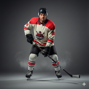 Wholesale Custom Sportswear Sublimation Twill Embroidered Ice Hockey Jersey Ice Hockey Shorts Ice Hockey <b>Socks</b> OEM logo Accepted - Product Image 5