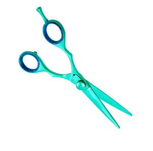 Tijeras de corte de pelo de calidad superior Color personalizado con Cuchillas de acero afiladas Tijeras de peluquería con reposapiés ajustable - Product Image 5