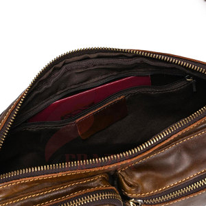 Riñonera deportiva de gran capacidad del fabricante, riñonera de cuero impermeable multifunción a la moda para teléfono - Product Image 6