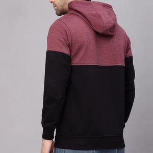 Sweats à capuche avec logo personnalisé pour hommes Plus Size Boxy Fit Drop Shoulder Hoodie With Zipper Thick Oversized Full Zip Up Hoodies Unisex - Product Image 4