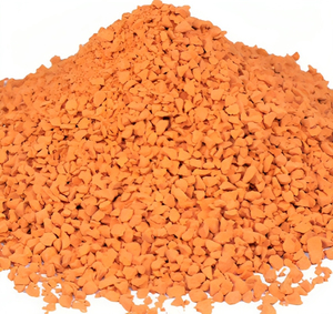 เม็ดพลาสติก EPDM เผาสีส้ม1-4มม. เอทิลีนโพรพิลีนไดอีนโมโนเมอร์ร้อนจากมาเลเซีย - Product Image 3