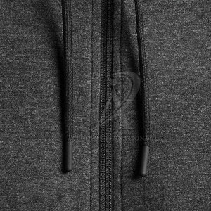 เสื้อมีฮู้ดสำหรับออกกำลังกายในยิมของผู้ชายผ้าฝ้ายพิมพ์ลายดิจิตอลสีพื้น100% - Product Image 6