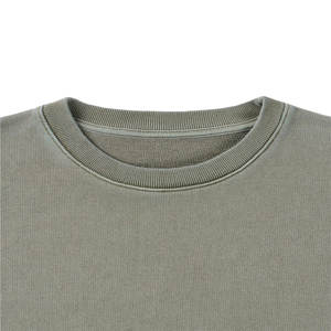 เสื้อสเวตเตอร์โอเวอร์ไซส์สำหรับผู้ชายผ้าคอตตอนผสมแบบสวมหัวเสื้อทรงหลวมมีสไตล์สวมใส่สบายสำหรับใส่ในฤดูหนาว - Product Image 3