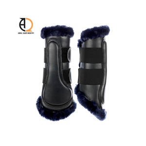 Bottes de protection pour chevaux, bottes de brossage, protection des jambes des chevaux, bottes d'entraînement équestre, fers à cheval, fabrication équestre professionnelle - Product Image 5
