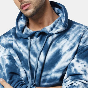 Nouveauté : sweat-shirts en molleton tie-dye pour homme, hiver, mélange polyester/coton, coupe-vent et respirant, manches longues, meilleur OEM - Product Image 6