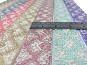 Blusa Sari étnica de lujo Dupatta Lehenga tradicional romántico Floral bordado festoneado encaje elegante Sexy estilo tradicional - Product Image 3