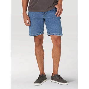 ¡Novedad de 2025! Ropa de verano para hombre, pantalones cortos de mezclilla de cintura media holgados informales de algodón de diseñador para hombre, tarifa al por mayor OEM - Product Image 1