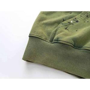 Haute qualité, mode, logo personnalisé OEM, graphique personnalisé grande taille pour hommes 100% coton sweat à capuche personnalisé sweats à capuche brodés unisexes - Product Image 4