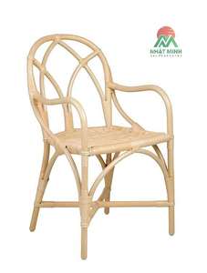 Sillón de Estilo Nórdico Tejido para el Sudeste Asiático, Silla de Ratán Natural Indonesio para Sala de Estar Moderna y Balcón. - Product Image 5