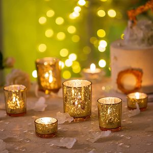 Bougeoirs en cristal/bougeoirs votifs/bougeoirs décoratifs, bijou, centre de table - Product Image 4