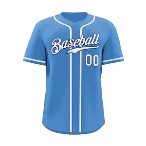 Maillot de baseball gris personnalisé en gros d'usine maillot de football professionnel vêtements de sport chemises à motifs vierges - Product Image 6