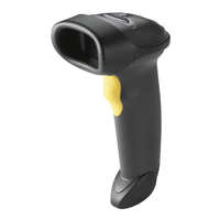 Escáner de Código de Barras Zebra LS2208 1D, Inalámbrico, USB/RS232, Conexión a Teclado, 100 Escaneos/seg, Color Negro Crepúsculo, Uso Industrial y Comercial