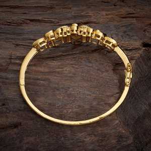 Kada 142106, Artículo de Colección Cultural Antiguo, Joyería Elegante para Mujer con Diseño Floral, Baño de Oro y Piedras Sintéticas Rubí-Verde - Product Image 3