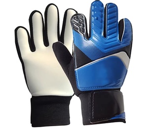 Custom Goalkeeper Gloves for Men with Latex Palm and Breathable Mesh Perfect for Soccer Training Matches and Professional <b>Games</b> - Product Image 1