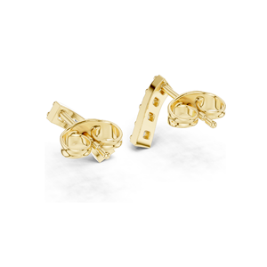 Pendientes Minimalistas de Diamante de Laboratorio de 0.2 CT para Mujer, Claridad VVS-VS EF, Diamantes CVD, Oro de 18KT, 14KT, 10KT y Plata 925 - Product Image 6