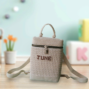 Crochet <b>Bag</b> Women's Crochet <b>Tote</b> <b>Bag</b> Knitted Shoulder Crossbody Handbags Cute Crocheted <b>Bag</b> for Girls OEM Made in Vietnam - Product Image 2