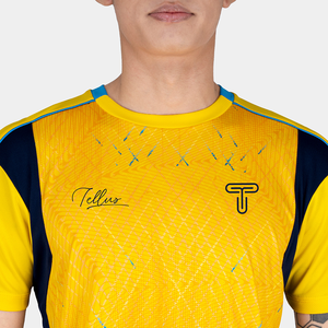 Uniforme de Voleibol Sublimado para Hombre, Color Sólido, 100% Poliéster, Suave, Transpirable, de Secado Rápido, con Nombre de Equipo Personalizado - Product Image 2