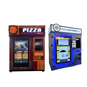 Distributeur automatique de pizzas entièrement automatique à écran tactile intelligent de restauration rapide en libre-service pour une utilisation en plein air dans la rue avec système de paiement par pièces - Product Image 2