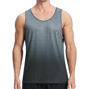 Camiseta Deportiva para Hombre, Camiseta sin Mangas de Secado Rápido y Transpirable, Camiseta sin Mangas al por Mayor a Bajo Precio - Product Image 4