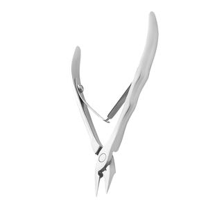 Pinzas para uñas de manicura de alta calidad de 14 mm con mango ruso Acabado de arena Pinzas para cutículas para dedos para bebés - Product Image 5