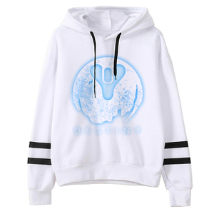 เสื้อฮู้ดผ้าคอตตอนผ้าฟลีซโอเวอร์ไซส์โอเวอร์ไซส์ผ้าฟลีซเปิดไหล่ไม่มีลวดลายเรียบ OEM - Product Image 1