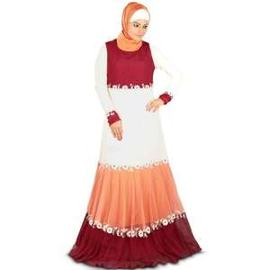 Abaya Hanin élégante à la silhouette trapèze - Product Image 2