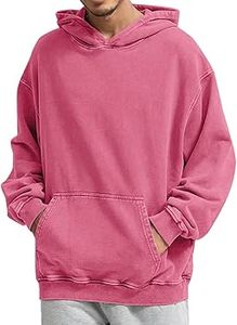 Sweat-shirts à capuche unisexes pour hommes de haute qualité, surdimensionnés, lourds, 100% coton, sweats-shirts personnalisés unis - Product Image 5