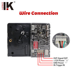 Lk003cf + đồng tiền hoạt động chụp máy vé Dispenser cơ chế nhựa xây dựng đa Ngôn ngữ hỗ trợ - Product Image 2