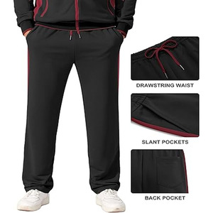 Chándal Ropa para correr Logotipo personalizado Chándal para hombre a la venta Chándales para hombre Slim Fit Fleece subido por Dress Sports - Product Image 6