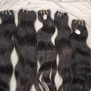 Livraison directe Vendeur pour les paquets de cheveux bruts de cheveux indiens naturels raides ondulés Extension de cheveux humains Remy en gros - Product Image 5