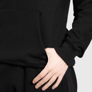 Sudadera Informal Achievers en Negro, Tejido de Punto Transpirable - Product Image 5