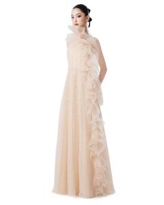 Robe REGAL RUFFLE _ robe de soirée de luxe haute couture de la marque locale vietnamienne - Product Image 2