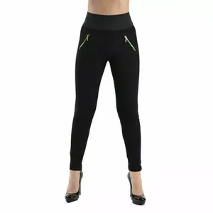 Leggings Deportivos de Yoga de Alta Calidad con Logotipo Personalizado al por Mayor, Pantalones de Cintura Alta con Elástico en la Cintura y Efecto Push-Up - Product Image 1