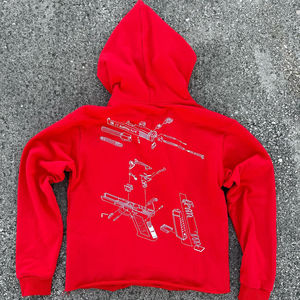 Manufacturer'<b>s</b> Oversize Unisex 100% Cotton Knitted <b>Hoodie</b> 420gsm 300gsm Heavyweight Custom Logo for Puff Print Winter Plain Dyed - Product Image 5