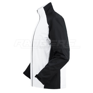 แจ็กเก็ตกันฝนสีดำสีขาวสำหรับผู้ชายเสื้อกันฝนกลางแจ้งสำหรับผู้ชาย - Product Image 4