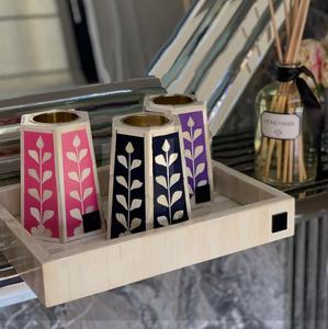 Vente FBA Brûleur Bakhoor Oud Nouvelle Collection Plateau Incrustation de Perles de Mère Belle Incrustation d'Os Style Religieux Arabe de Haute Qualité - Product Image 4