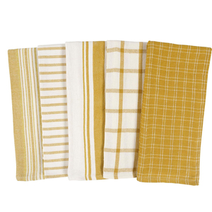 Serviettes de cuisine 100% coton, ensemble de torchons de cuisine - Fournisseur de chiffons de nettoyage pour la cuisine, serviettes de cuisine - Product Image 2