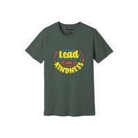 T-shirt pour femme 100% coton, thèmes de gentillesse, impression de logo, style décontracté, 12 options de couleurs, 160-180 GSM, design personnalisable
