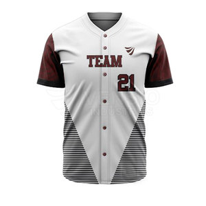 Conjunto Deportivo Ligero de Secado Rápido y Transpirable para Hombre, 100% Poliéster, Colores Personalizados, Uniformes de Béisbol y Sóftbol - Product Image 3