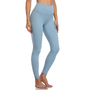 Compression Leggings Quick Dry Stretchable Gym Wear Sports Pants Leggings for Women <b>Tummy</b> <b>Control</b> Compression Yoga Pants - Product Image 1