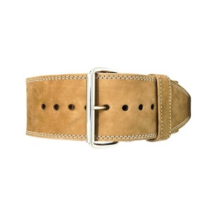 Ceinture d'haltérophilie avec logo personnalisé en gros Équipement d'entraînement de fitness pour femmes et hommes Boucle solide en cuir - Product Image 2