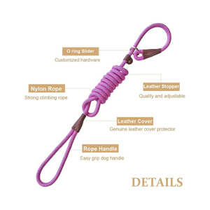 Correas de cuero genuino personalizadas para perro pastor alemán, patrón sólido, entrenamiento para caminar, correa de cuero para perro y arnés de Collar - Product Image 2